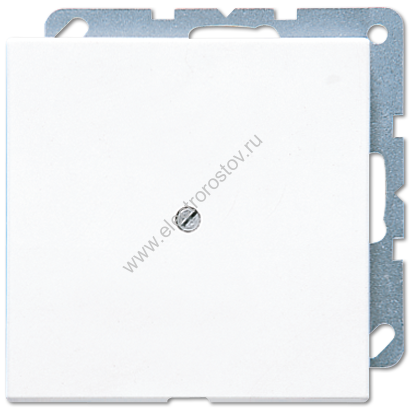 LS 990 Белый глянцевый Вывод кабеля JUNG