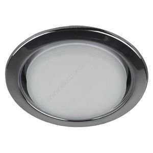 Светильник встраиваемый PGX53 черный метал ЭРА