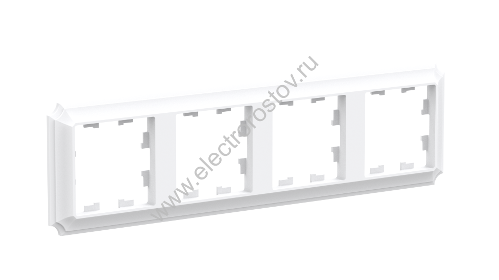 Systeme Electric AtlasDesign Antique Лотос Рамка 4-ая, универсальная