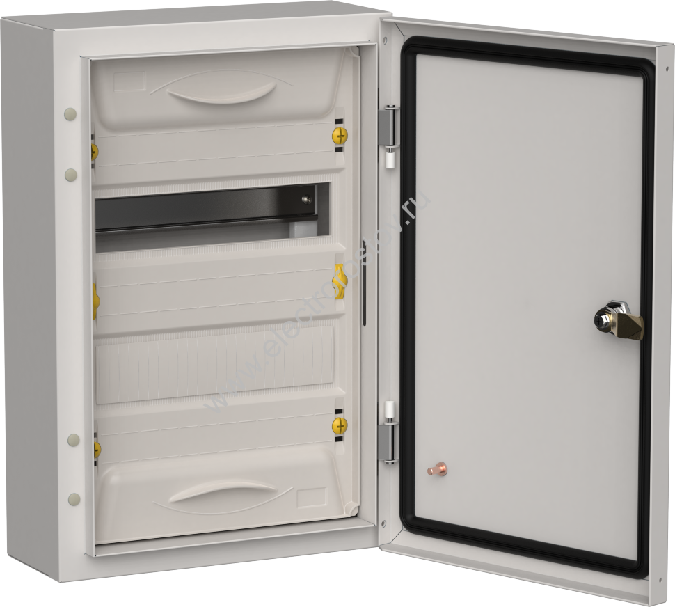 TITAN 5 Корпус мет. ЩРн-24 (1х24) 460х310х140 IP54 сер IEK