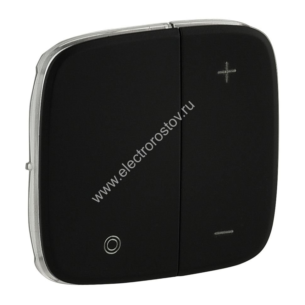 Valena Allure Антрацит Лицевая панель Светорегулятор кнопочный Legrand