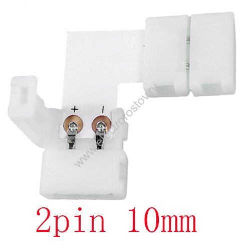 Коннектор угловой 10мм TDM