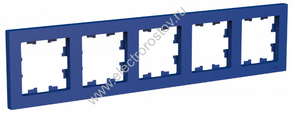 AtlasDesign Аквамарин Рамка 5-ая, универсальная Schneider Electric