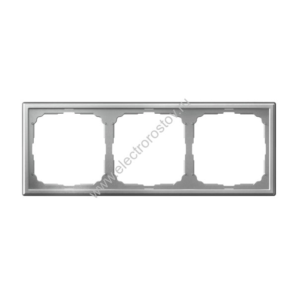 Systeme Electric ArtGallery Алюминий Рамка 3-ая, универсальная