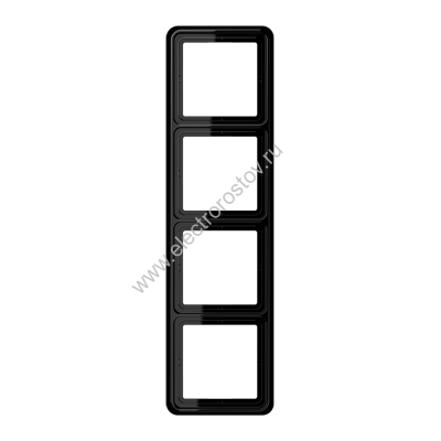 CD 500 Черный Рамка 4-ая JUNG