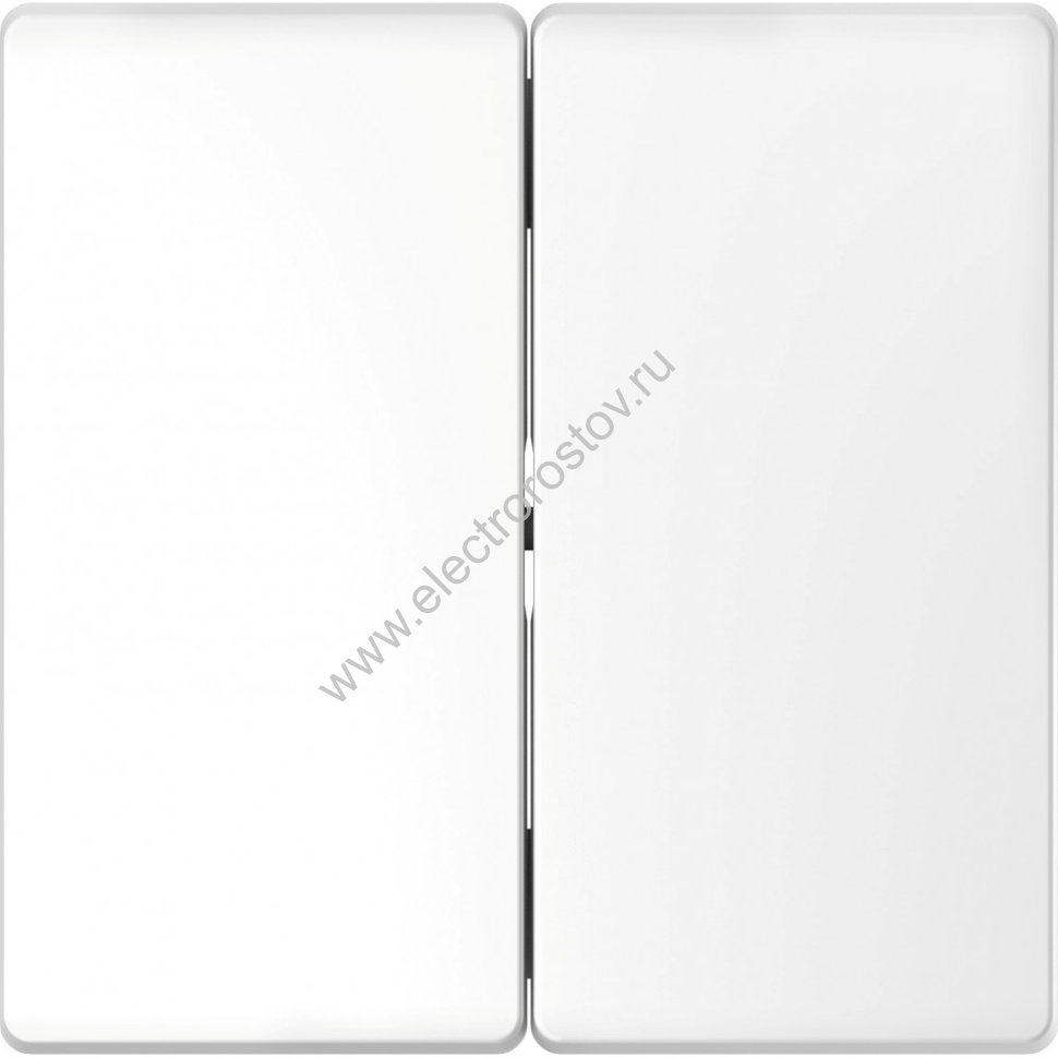 Schneider Electric Merten D-Life Белый Лотос Клавиша 2-ная