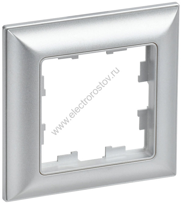 IEK BRITE DECOR Алюминий 3D-форма Рамка 1-м РУ-1-Бр