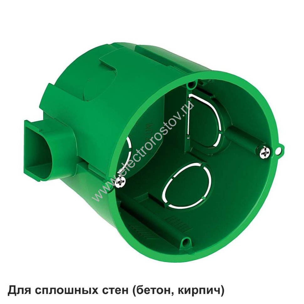 Установочная коробка глубокая для сплошных стен 65x60мм IP30 Schneider Electric