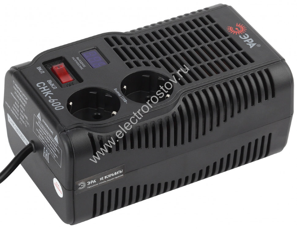 Стабилизатор напряжения СНК-600 ЭРА