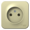 Blanca наруж Бежевый Розетка б/з без шторок, изолир. пластина 16А, 250В Schneider Electric