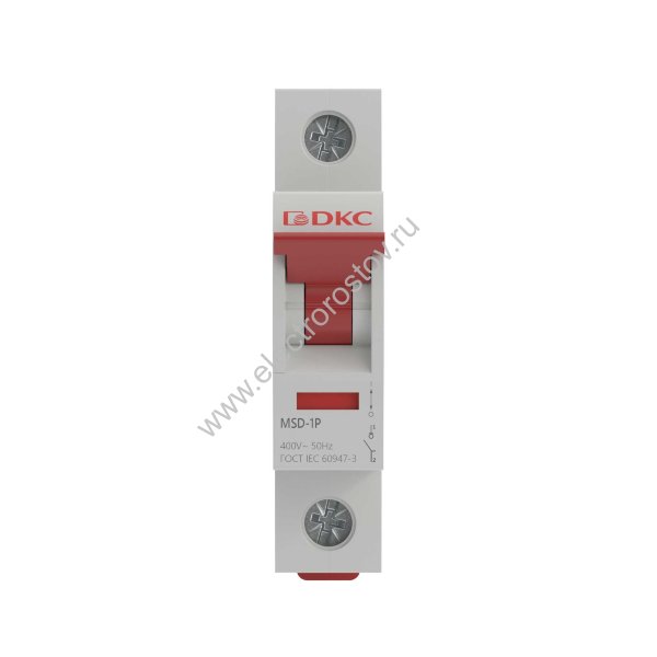 DKC YON max Выключатель нагрузки модульный MSD 1P 63A