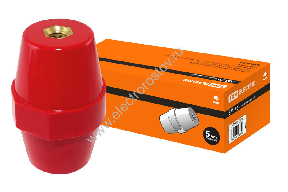 Изолятор SM-76 силовой Н76хD50хМ10 TDM