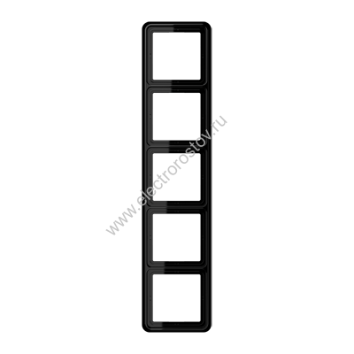 CD 500 Черный Рамка 5-ая JUNG
