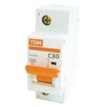 ВА 47-100 Автоматический выключатель 1Р D100 10кА TDM