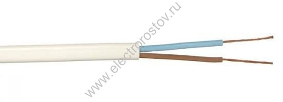 Шнур ШВВП 2х0,75 белый ГОСТ