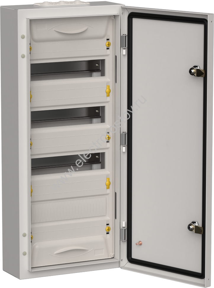 TITAN 5 Корпус мет. ЩРн-48 (1х48) 710х310х140 IP54 сер IEK