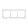 Systeme Electric ArtGallery Pure Органическое стекло Белый Рамка 3-ая