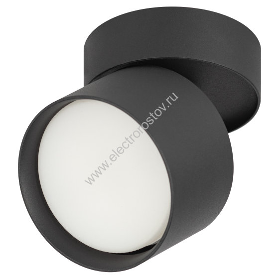 Светильник накладной под лампу Gx53, OL12 GX53 SBK, цвет черный ЭРА