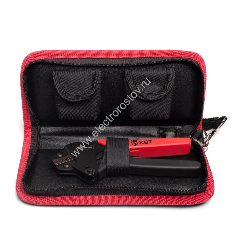 КВТ Пресс-клещи с набором матриц CTM