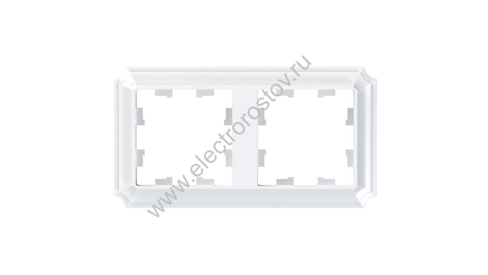 Systeme Electric AtlasDesign Antique Белый Рамка 2-ая