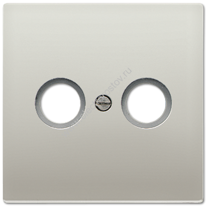 LS 990 Нержавеющая сталь Накладка TV-FM JUNG