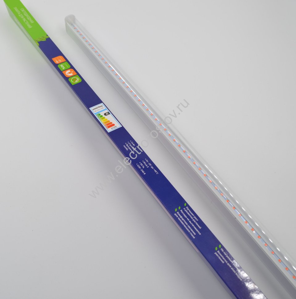 Светильник светодиодный Фито 14Вт 900мм для роста растений IP40 Smartbuy