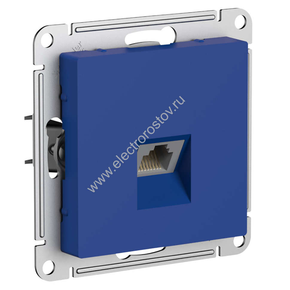 AtlasDesign Аквамарин Розетка компьютерная 1-ая RJ45, кат. 6А Schneider Electric