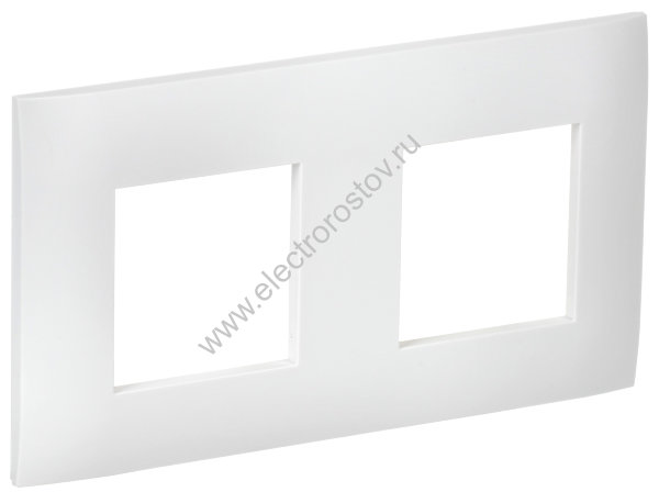 IEK SKANDY Арктический белый Рамка 2-ая SK-F02W
