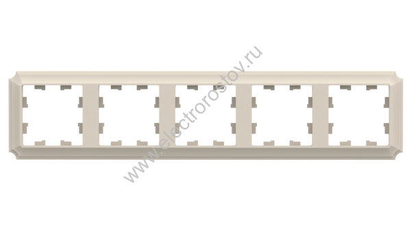 Systeme Electric AtlasDesign Antique Бежевый Рамка 5-ая, универсальная