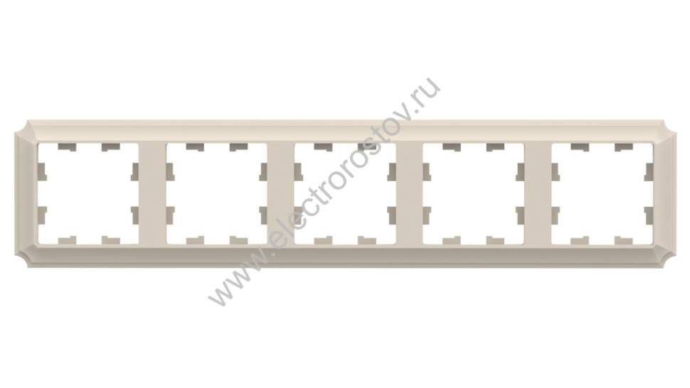 Systeme Electric AtlasDesign Antique Бежевый Рамка 5-ая, универсальная