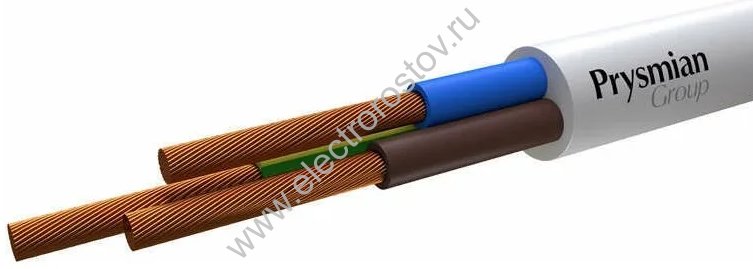 Провод ПВС 3х1,5 ГОСТ РЭК-Prysmian