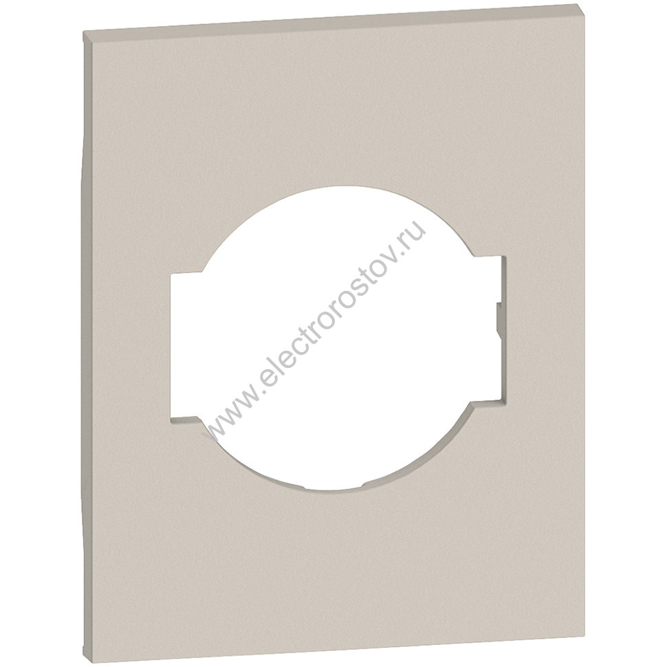 BT Living now Песочный Лицевая панель для розеток 2К+З немецк/итальян стандарта 3 мод