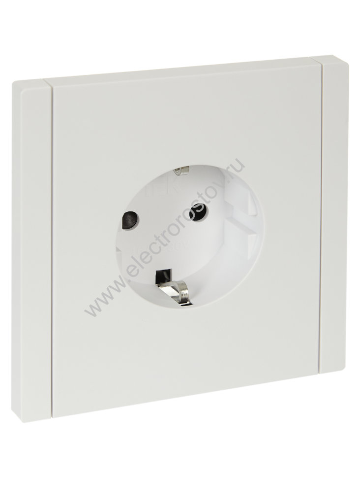 IEK FORTE&PIANO Белый Розетка с/з со шт винтовое крепление 16А FP215