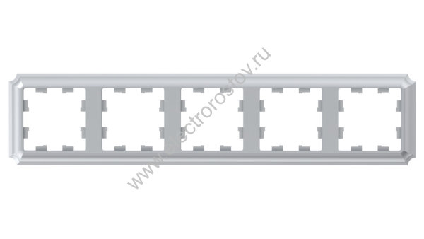 Systeme Electric AtlasDesign Antique Алюминий Рамка 5-ая, универсальная