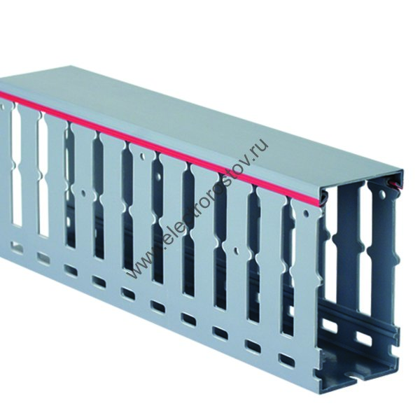 DKC Короб перфорированный, серый RL12 120x80