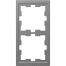 Schneider Electric Merten D-Life Нержавеющая Сталь Рамка 2-ая