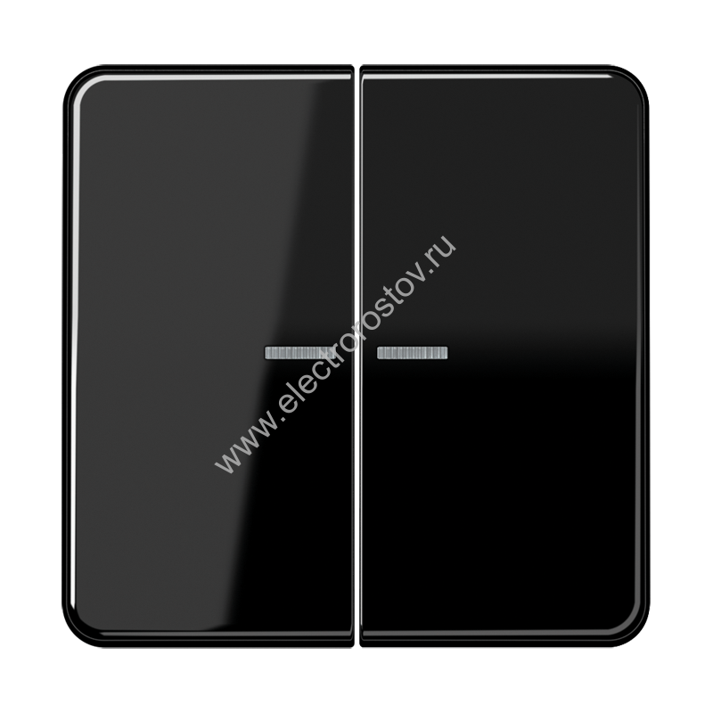 CD 500 Черный Клавиша 2-ая с подсветкой JUNG