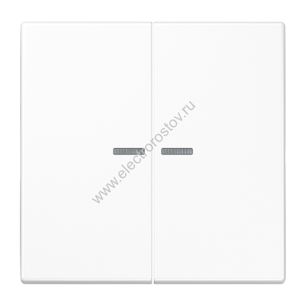 LS 990 Белый глянцевый Клавиша 2-ая с подсветкой JUNG