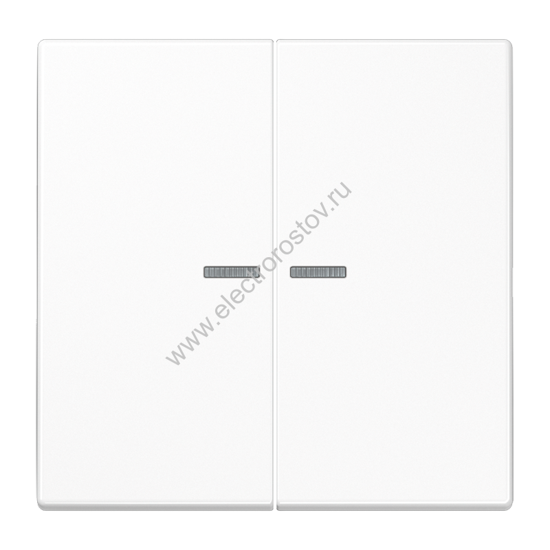 LS 990 Белый глянцевый Клавиша 2-ая с подсветкой JUNG