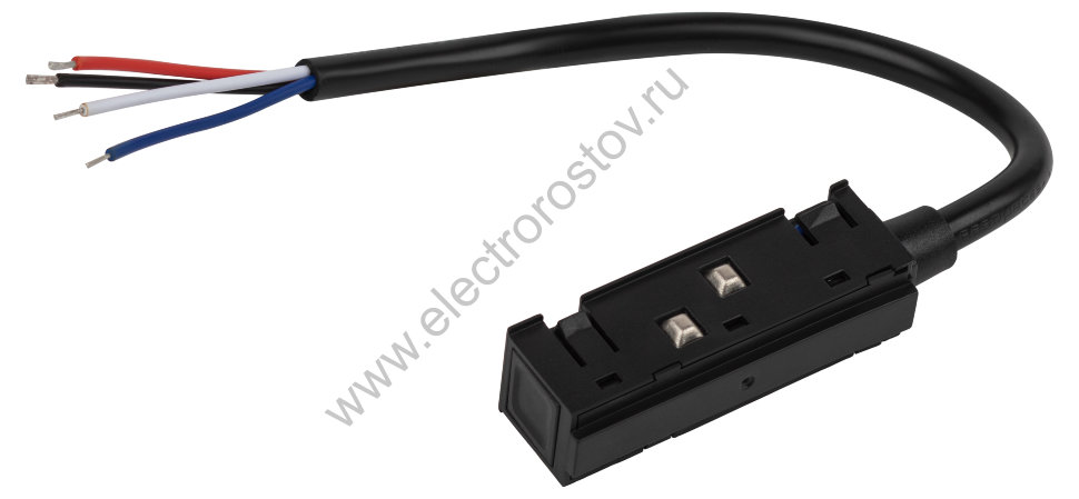 ЭРА  Ввод питания TRM20-PI-B для магнитной трековой системы NOVA 48V максимально 400Вт черный