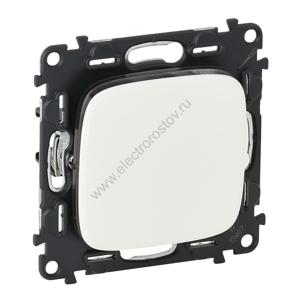 Valena Allure Белый Выключатель 1-клавишный Legrand