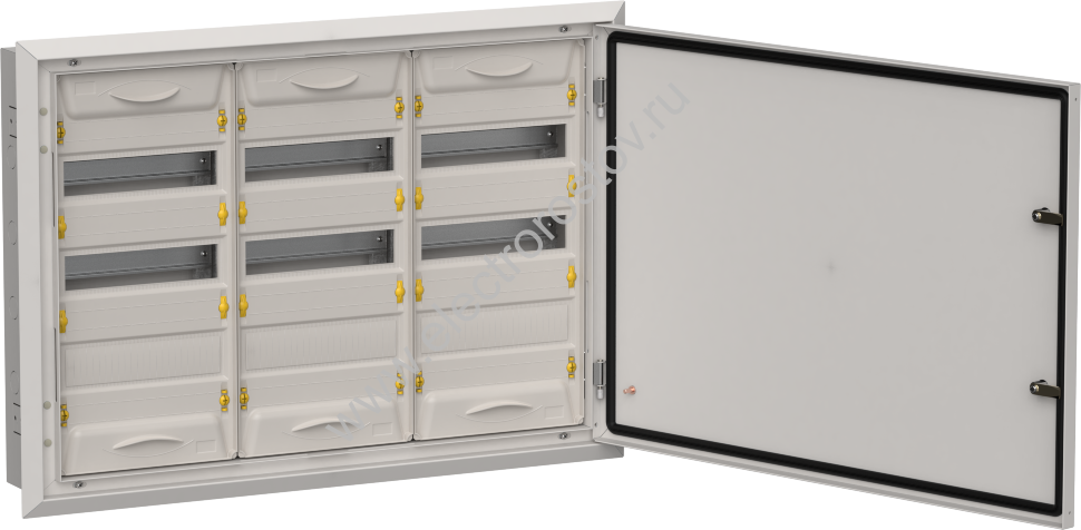 TITAN 5 Корпус мет. ЩРв-108 (3х36) 630х885х130 IP31 сер IEK