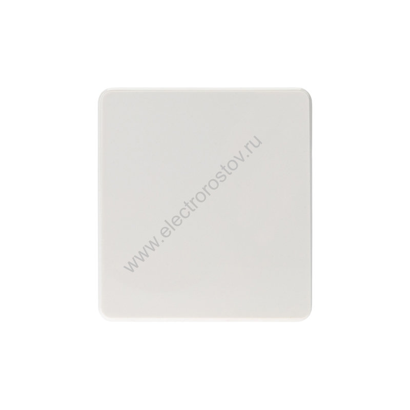 KRANZ ROUND Выключатель 1 кл проходной (переключатель) 10А с/у перламутр, с 1-пост. рамкой