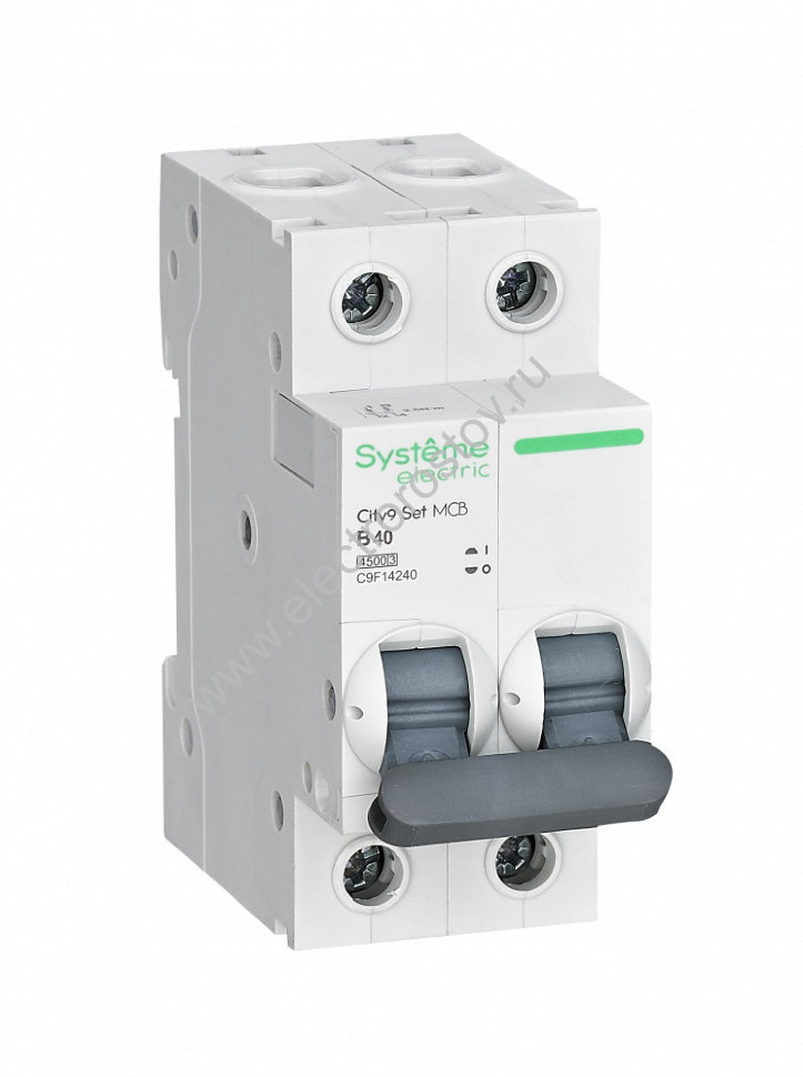City9 Автоматический выключатель 4.5кА 2P B40 Systeme Electric
