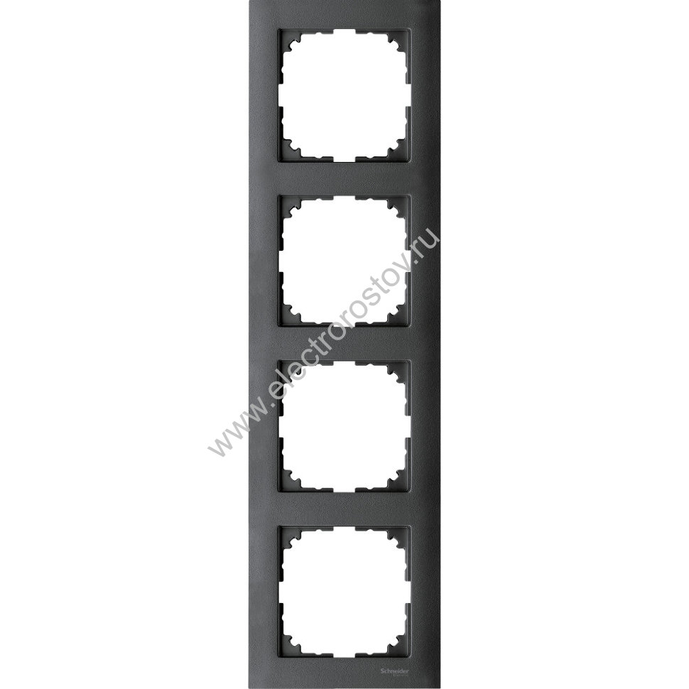 Schneider Electric Merten SM M-Pure Антрацит Рамка 4-ая
