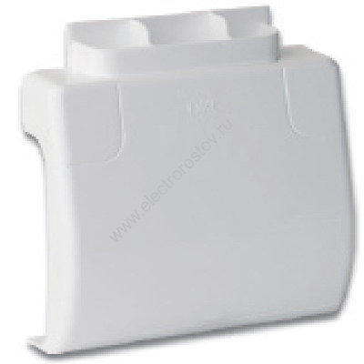 DKC Отвод широкий от каналов 70х22 или 90х25 к 6-мод. коробке "Brava"