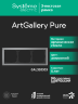 Systeme Electric ArtGallery Pure Органическое стекло Алюминий Рамка 3-ая