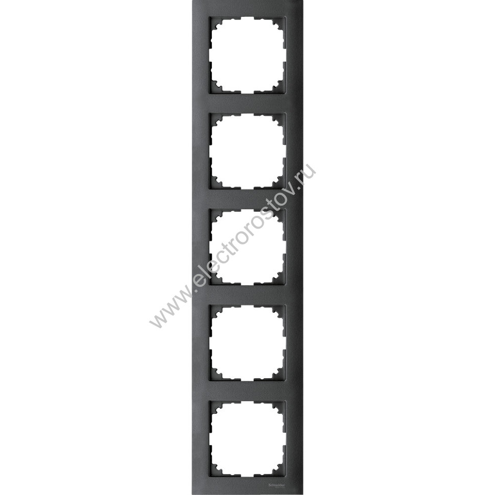 Schneider Electric Merten SM M-Pure Антрацит Рамка 5-ая