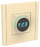 IEK FORTE&PIANO Ваниль Термостат электронный с индикатором FP452