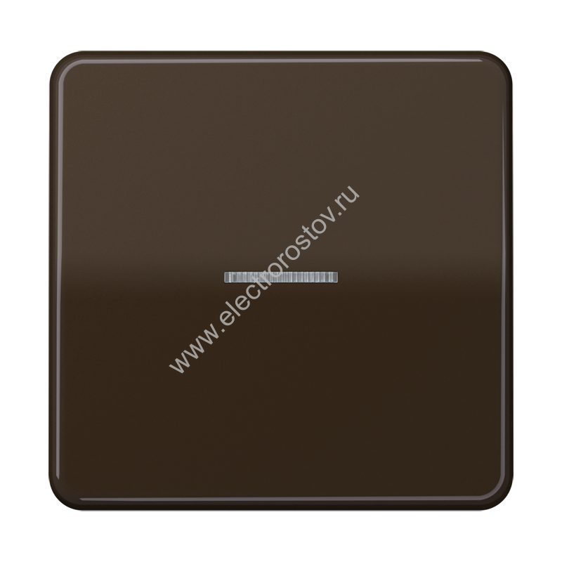 CD 500 Коричневый Клавиша 1-ая с подсветкой JUNG